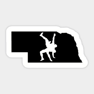 Nebraska Wrestling Sticker